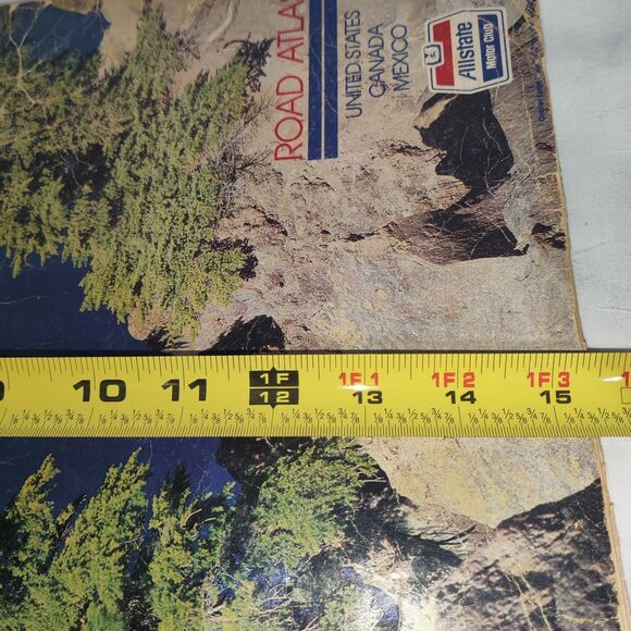 1983 Allstate Road Atlas United States, Canada Mexico Motor Club Pre Owned - Picture 9 of 16